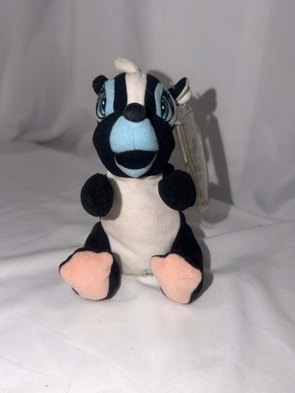 Disney Store Bambi Flower Skunk Bean Bag Plush New With Tag